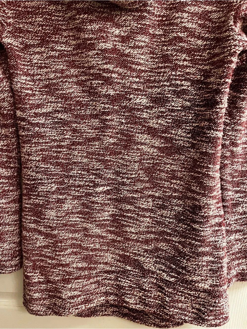 MERONA~COWL NECK~TUNIC LENGTH PULLOVER~SM